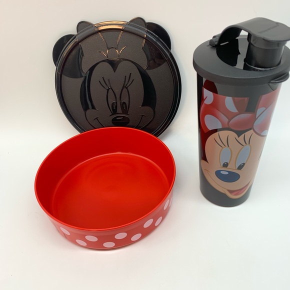 Tupperware Lunch Disney Minnie Mouse Design Set - Picture 5 of 16